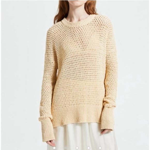 Theory Cream Knit Sweater - Picture 2 of 12